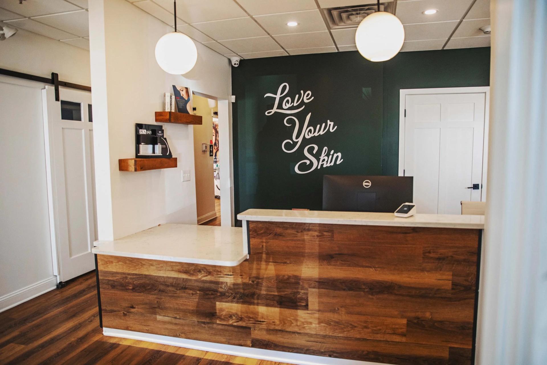 RW Dermatology reception